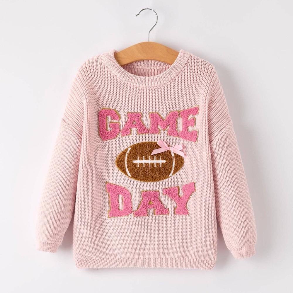 **NWT**ON SALE NOW! Girls Boutique Pink Football Game Day Sweater